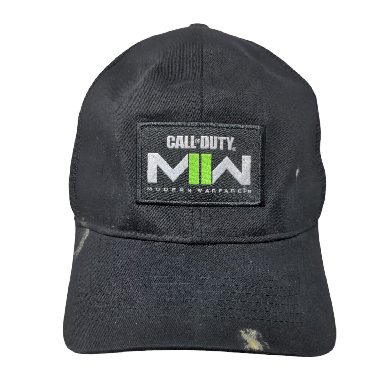 Call Of Duty Modern Warfare Strapback Mesh Back Trucker Hat Black One Size