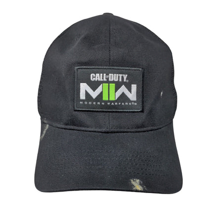 Call Of Duty Modern Warfare Strapback Mesh Back Trucker Hat Black One Size