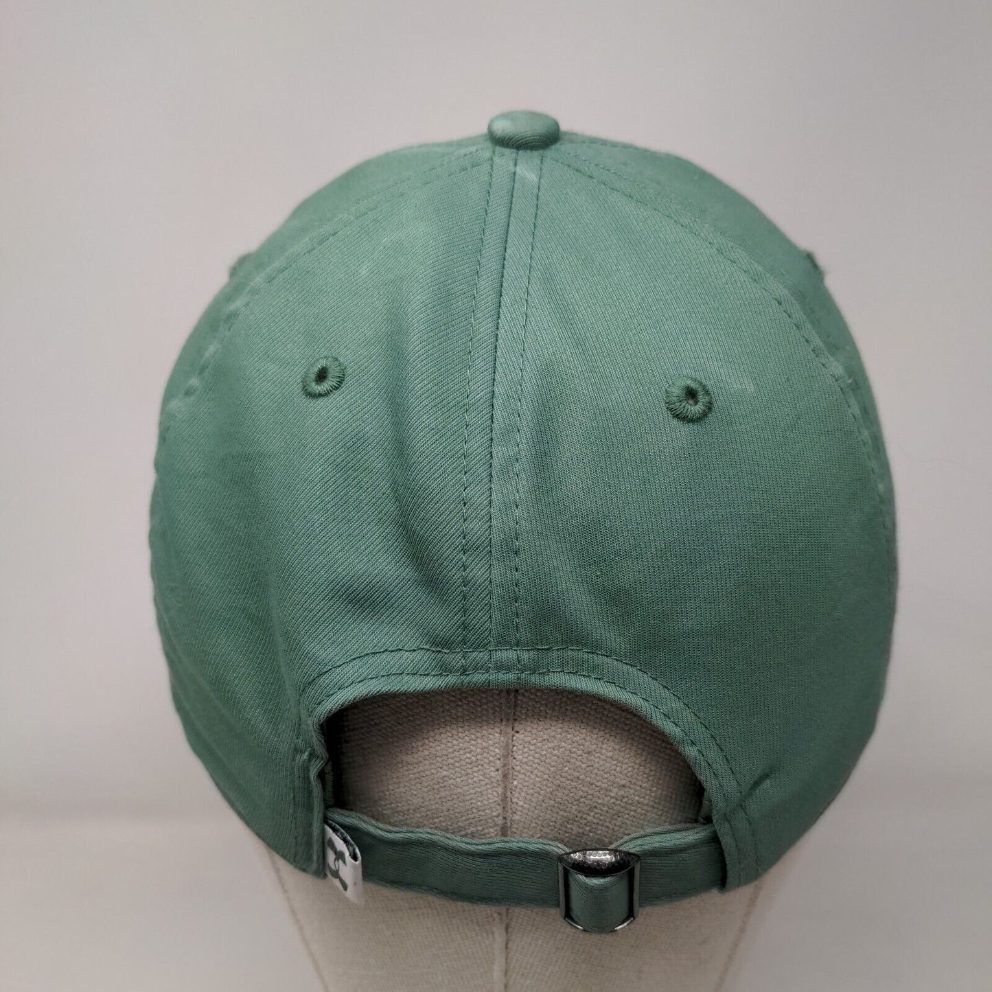 Under Armour Slideback Golf Hat Green OSFA Adjustable Embroidered Threadborne