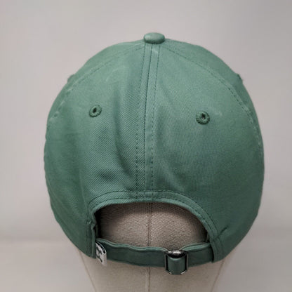 Under Armour Slideback Golf Hat Green OSFA Adjustable Embroidered Threadborne