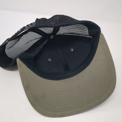 Legacy Snapback Trucker Hat Brown One Size Adjustable Mesh Back Richardson