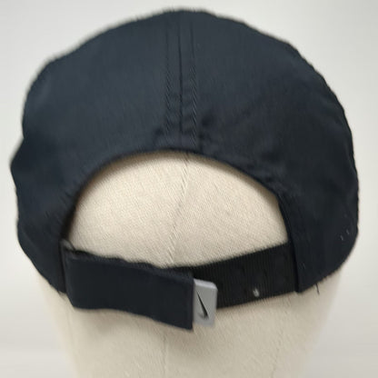 Nike Baseball Cap Black One Size Dri-FIT Featherlight Performance Running Hat