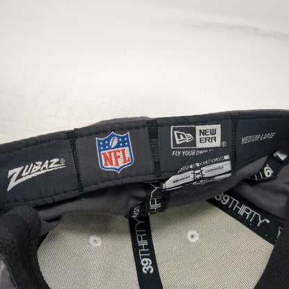 New Era Zubaz San Francisco 49ers NFL Cap Gray L Zebra Pattern Stretch Fit Hat