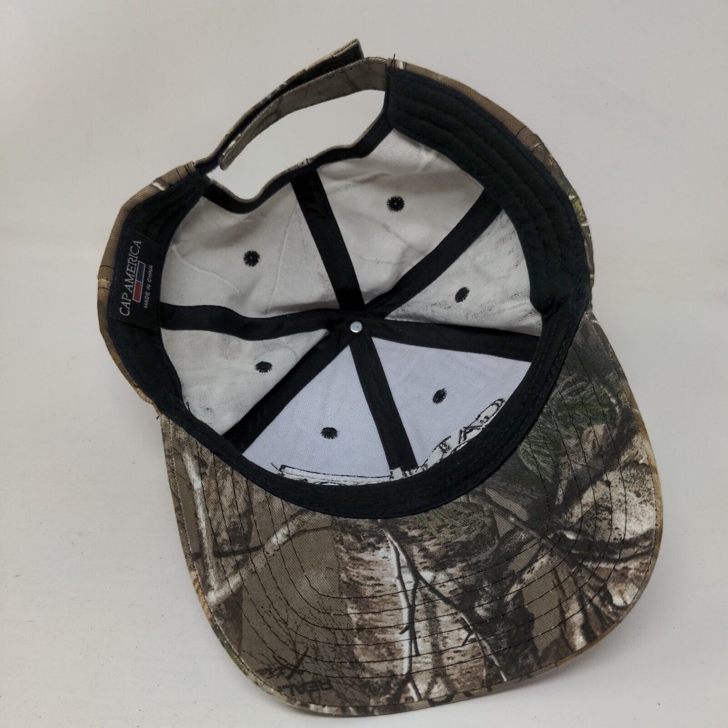 Gatti Morrison Strapback Hat Camouflage One Size Embroidered 6 Panel Cap America