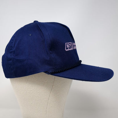 Control Systems International CSI 5 Panel Blue One Size Rope Snapback Hat Tech