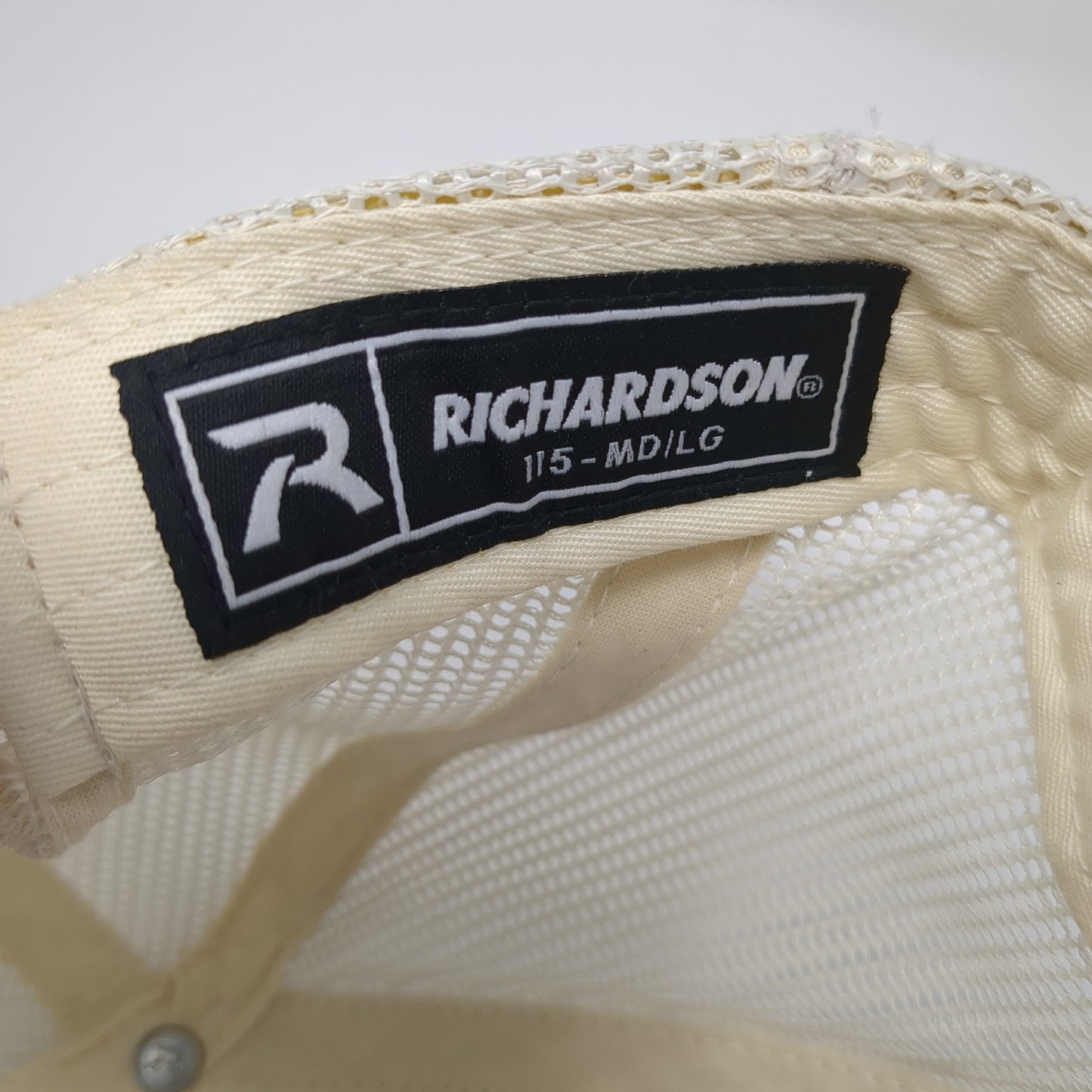 Grizzly Motorsports Snapback Trucker Hat Purple Large Mesh Back Richardson