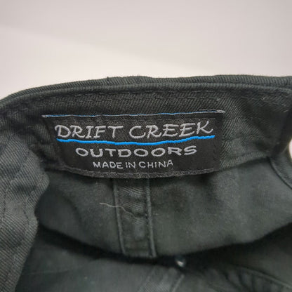Drift Creek Outdoors Baseball Cap Black OSFM Commercial Aircraft Services hat