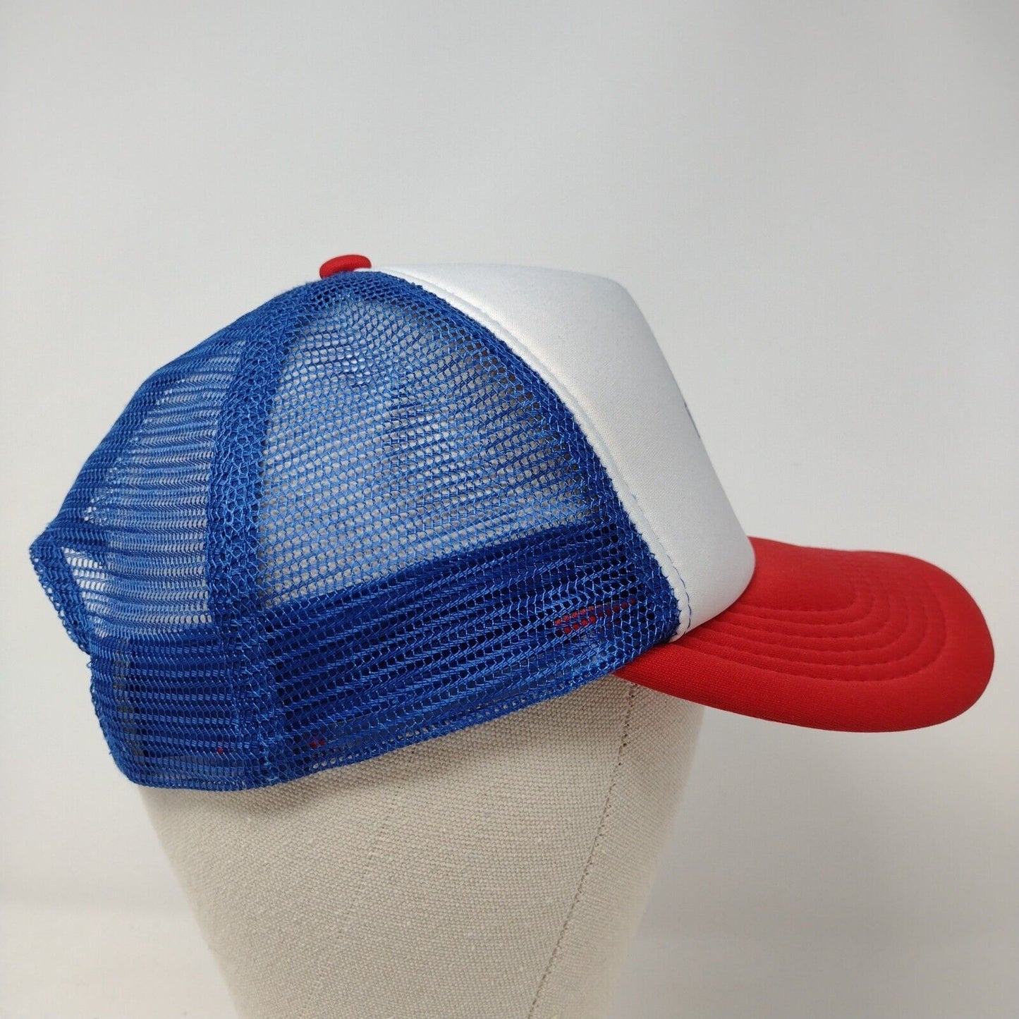 Pabst Blue Ribbon Beer Snapback Hat Multicolor OSFA Mesh Back 6 Panel