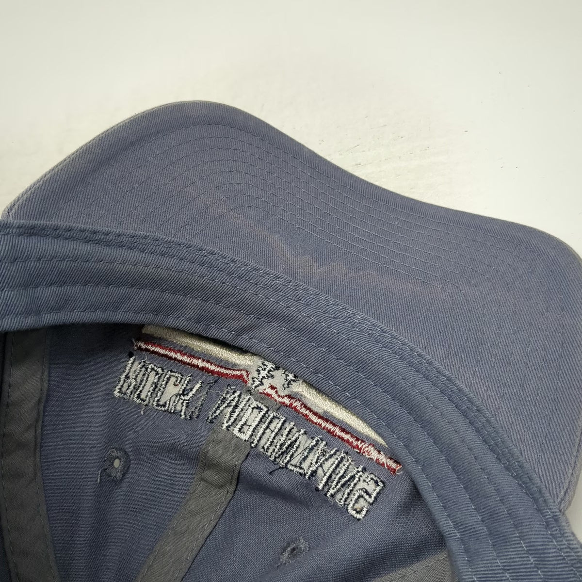 Gear For Sports Baseball Cap Gray OSFM Rocky Mountains Colorado Hat Slideback