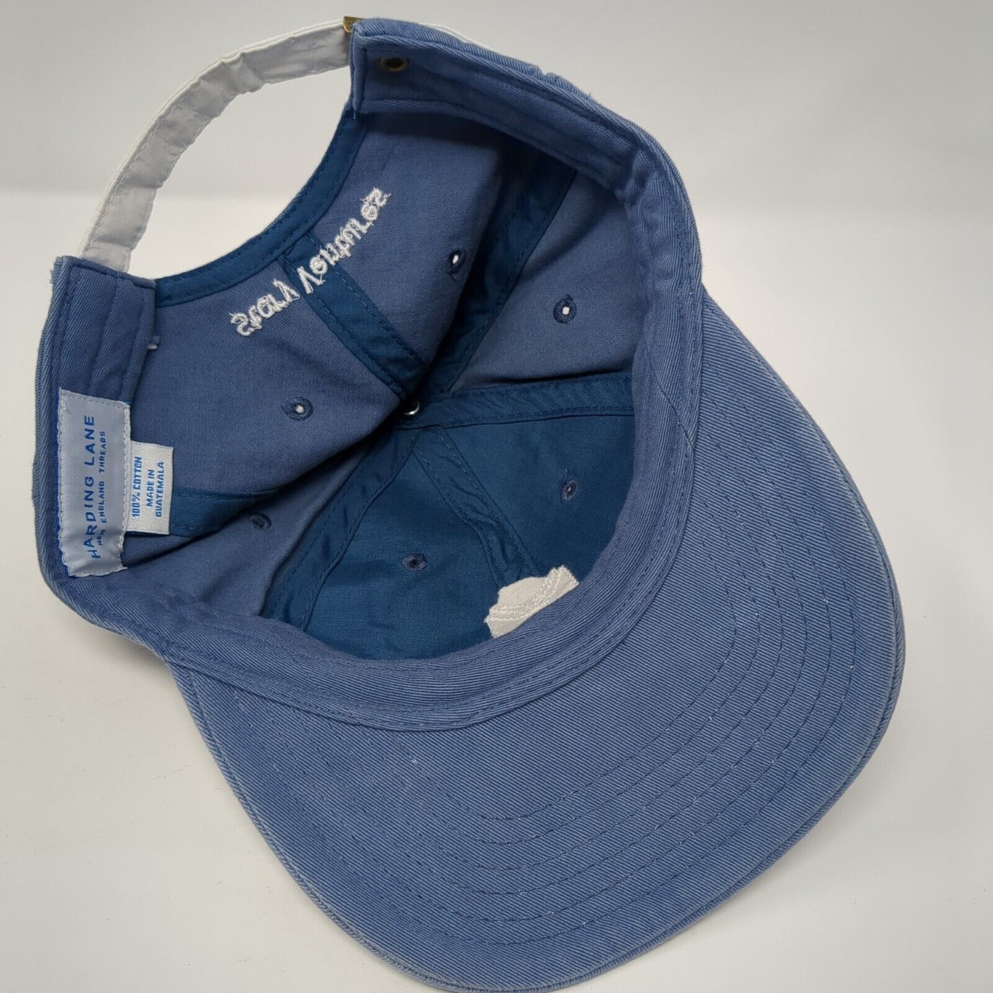 Story Ventures Slideback Hat Blue One Size Adjustable Embroidered Harding Lane