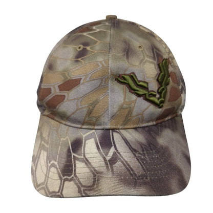 KODA Adventure Gear Pro Team Strapback Hat Camo One Size Richardson