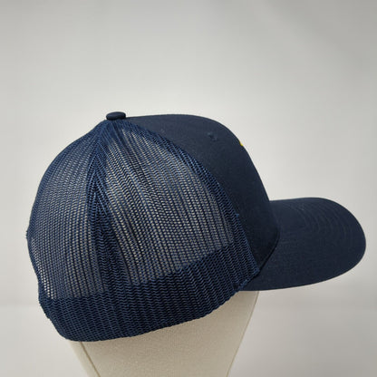 KUNA FFA Est. 1949 Snapback Trucker Hat Blue OS Adjustable Mesh Back Richardson