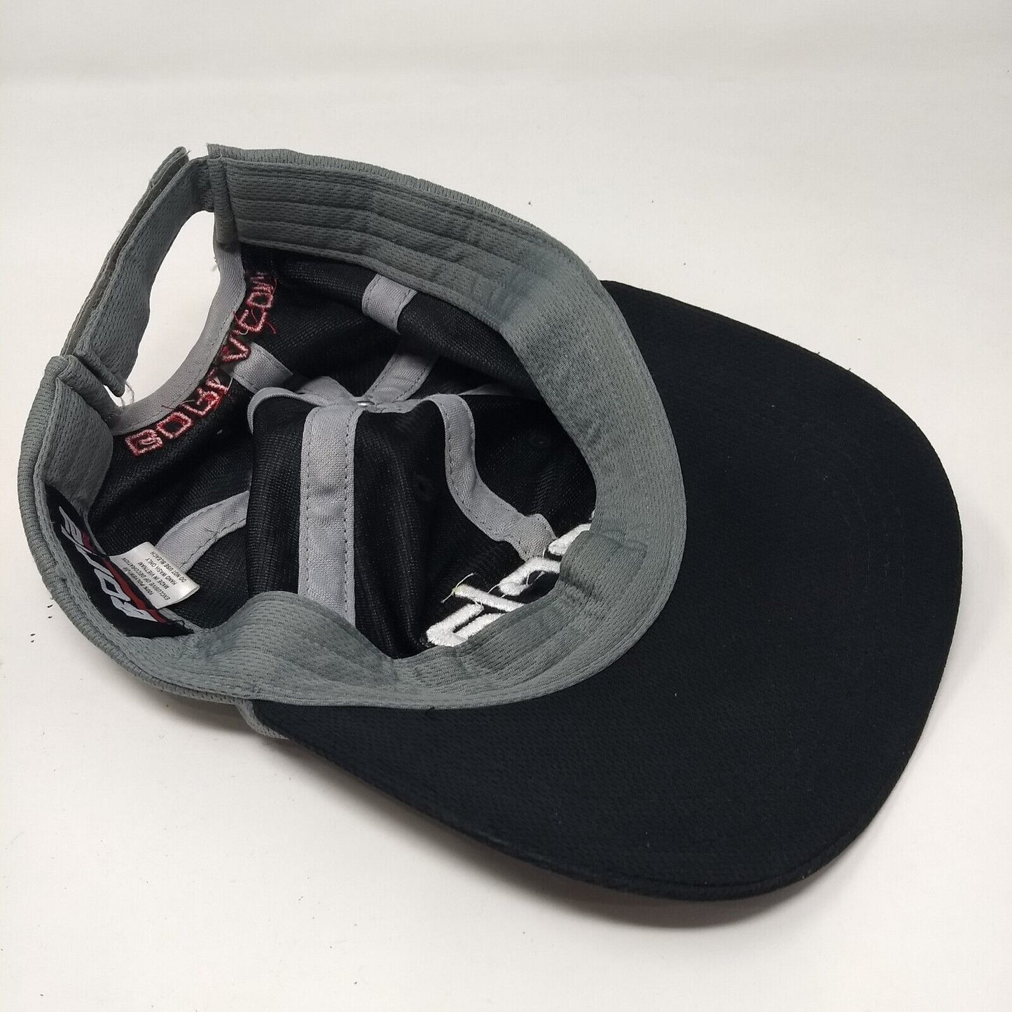 Borla Strapback Hat Multi One Size Embroidered Colorblock 6 Panel