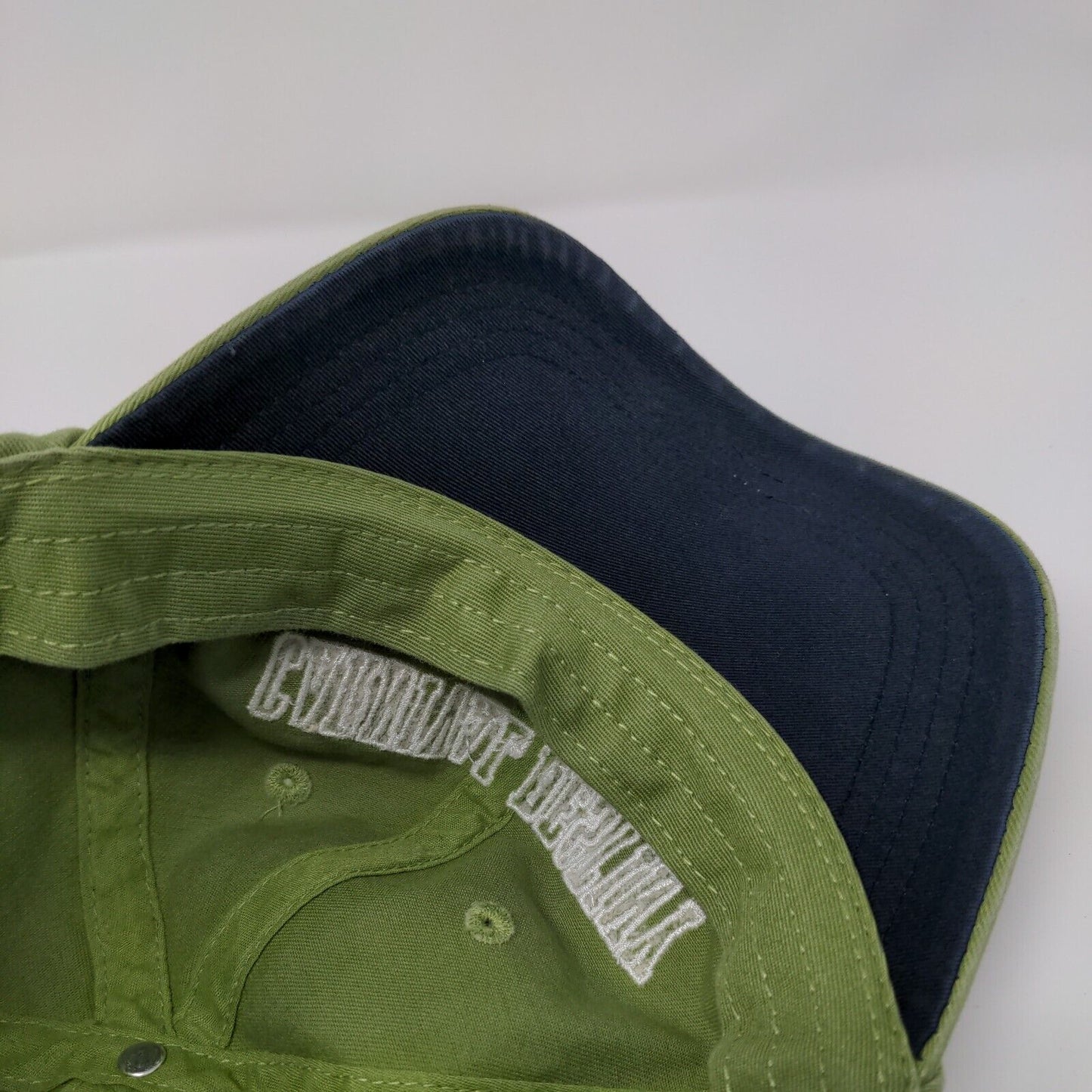 Carnival Destiny Cruise Slideback Hat Green OSFA Embroidered 6 Panel