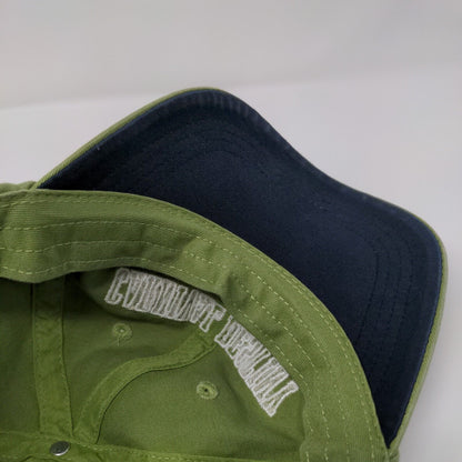 Carnival Destiny Cruise Slideback Hat Green OSFA Embroidered 6 Panel