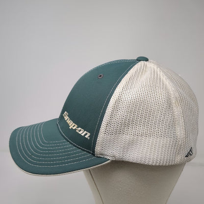 Pacific Headwear Snap-on Baseball Cap Blue XL Mesh Back Fitted Pro Model Hat