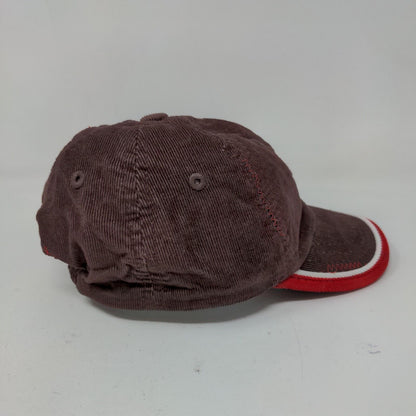 Carter's Baby Stretchy Hat Brown Size 3-9 Months Corduroy Embroidered 01 Dog