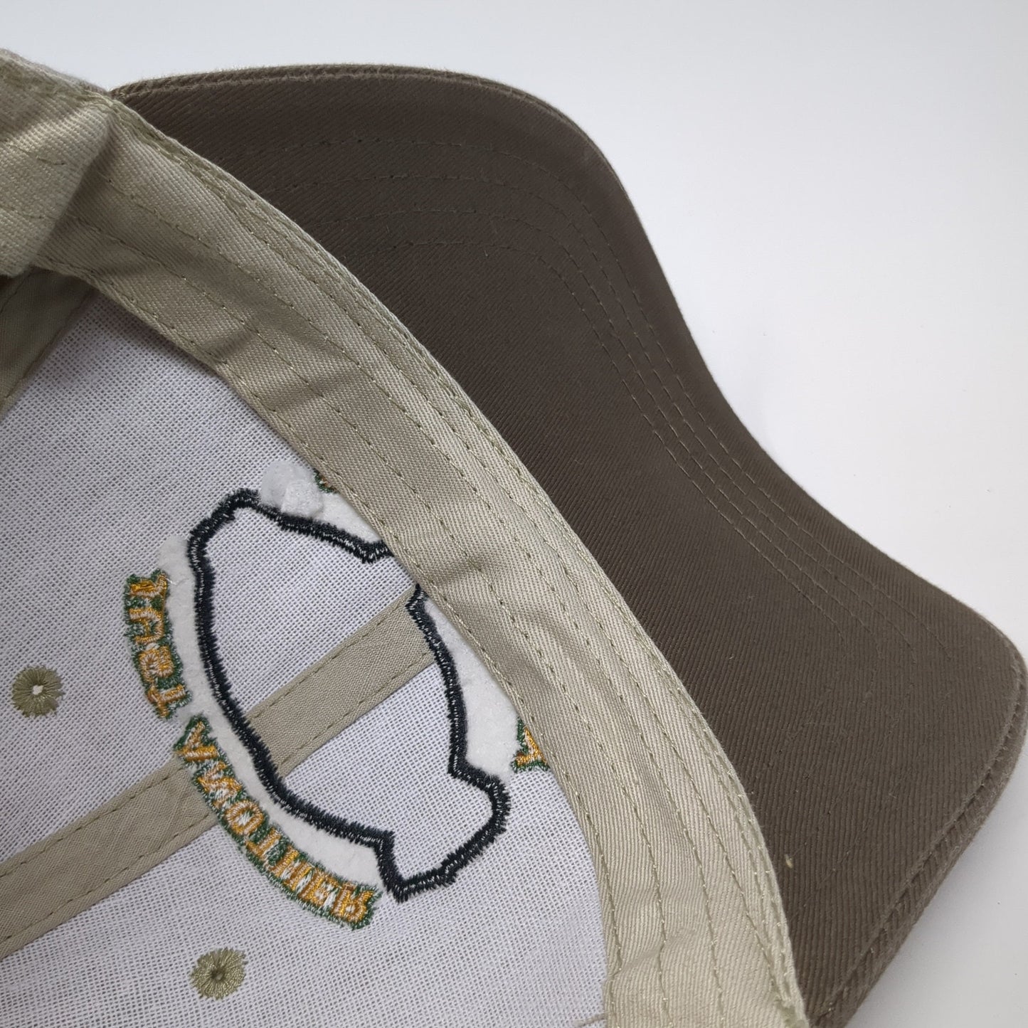 Just Another Crappie Day Strapback Hat Brown One Size Paramount Outdoors