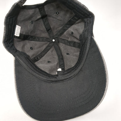 Treble Clef Notes Slideback Hat Gray One Size Adjustable Embroidered 6 Panel
