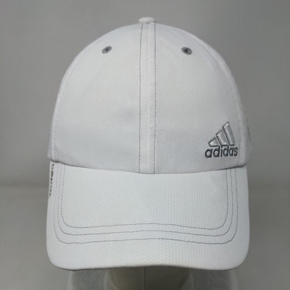 Adidas Climacool Strapback Hat White One Size Adjustable Embroidered 6 Panel