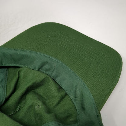 HitWear 5 Panel Green One Size Strapback Cotton CARE About Safety Awareness Hat
