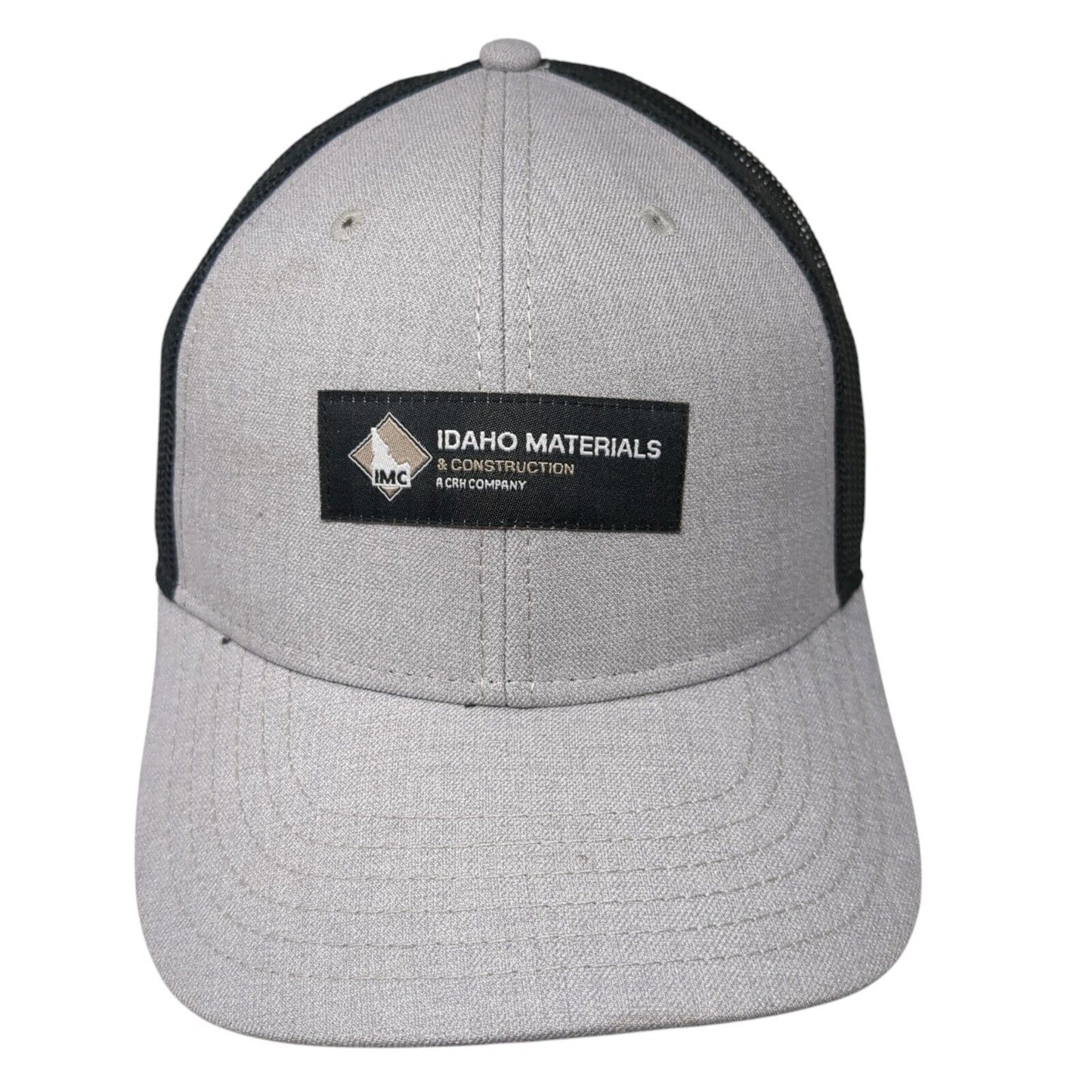 Idaho Materials & Construction Snapback Trucker Hat Gray One Size Otto