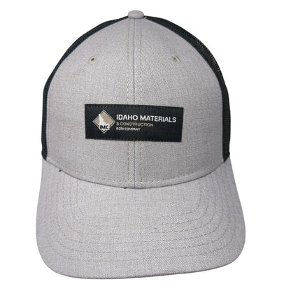 Idaho Materials & Construction Snapback Trucker Hat Gray One Size Otto