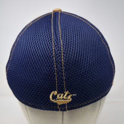 New Era Montana State Bobcats NCAA Blue M 39THIRTY Mesh Cap Stretch Cats Logo