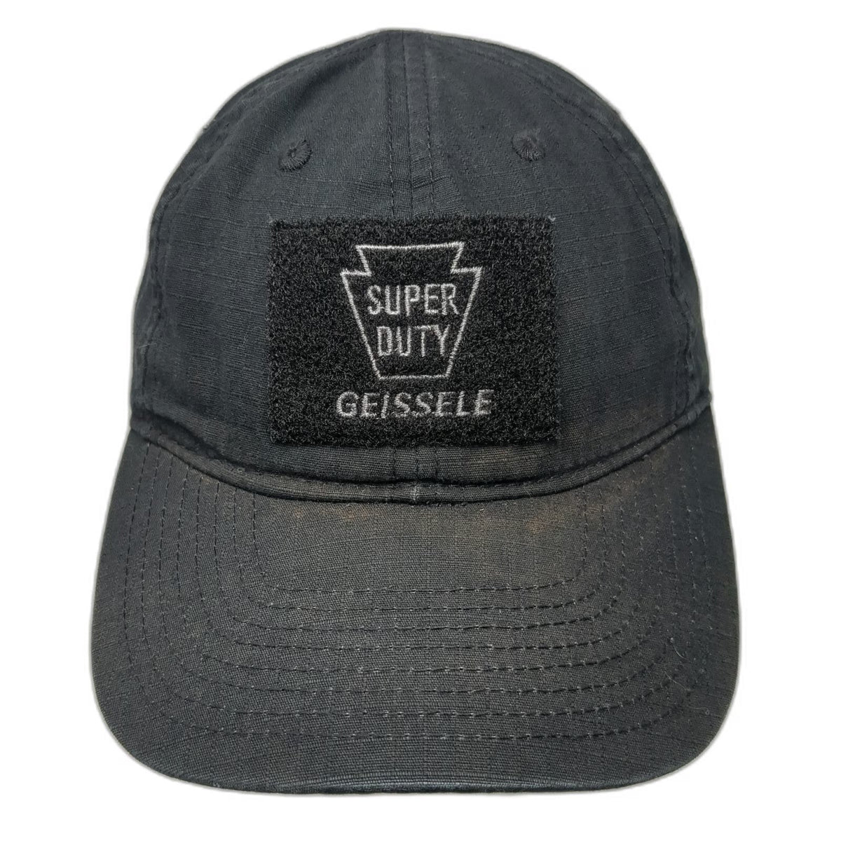 Geissele Super Duty Gun Baseball Cap Black One Size Strapback American Flag Hat