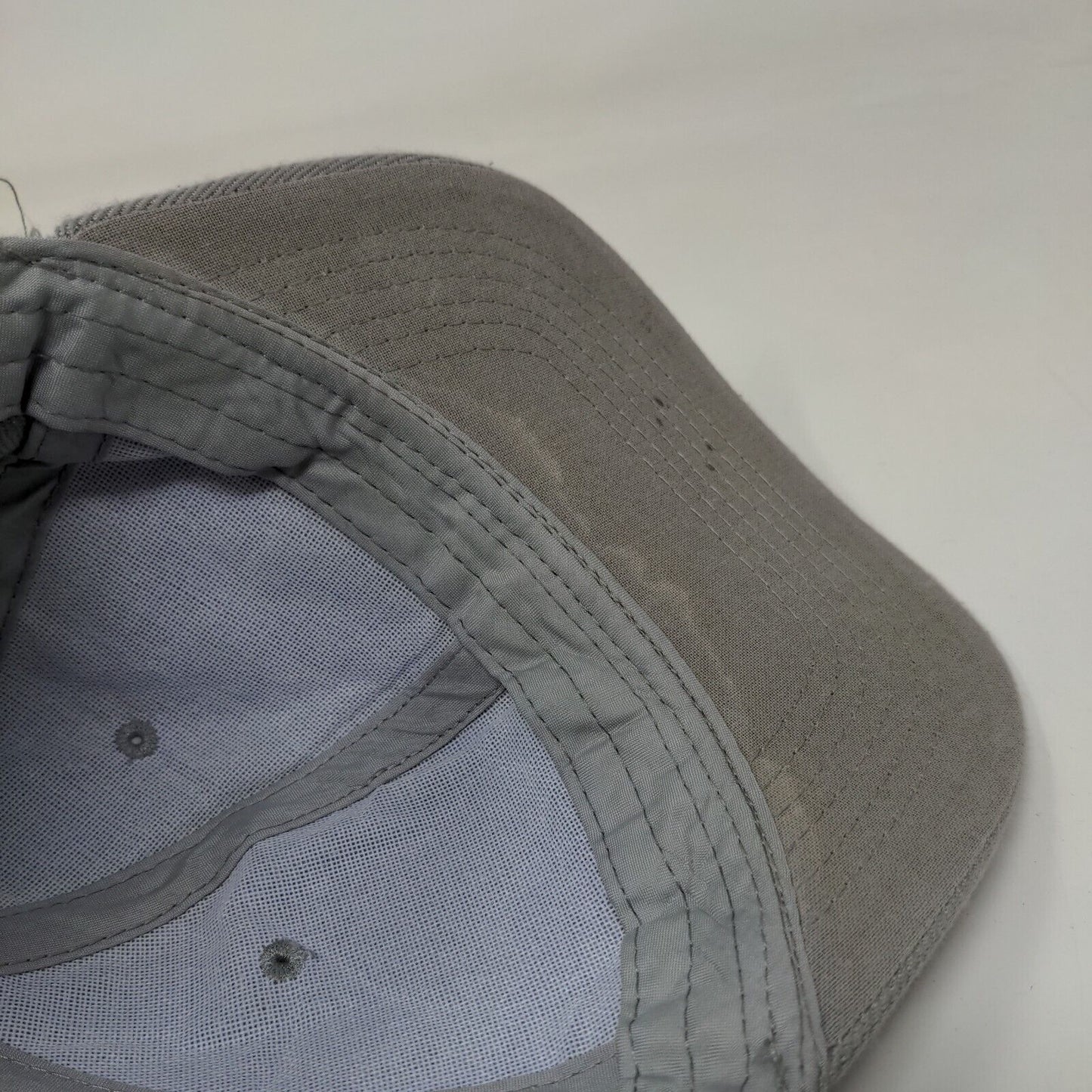 Chaos Coordinator Strapback Hat Gray One Size Adjustable Vent Holes