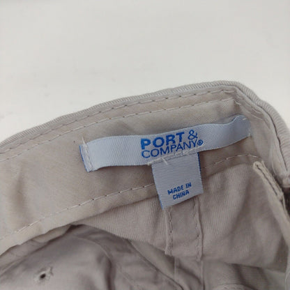 Race To Robie Creek Strapback Hat Gray OSFA Embroidered Port & Company
