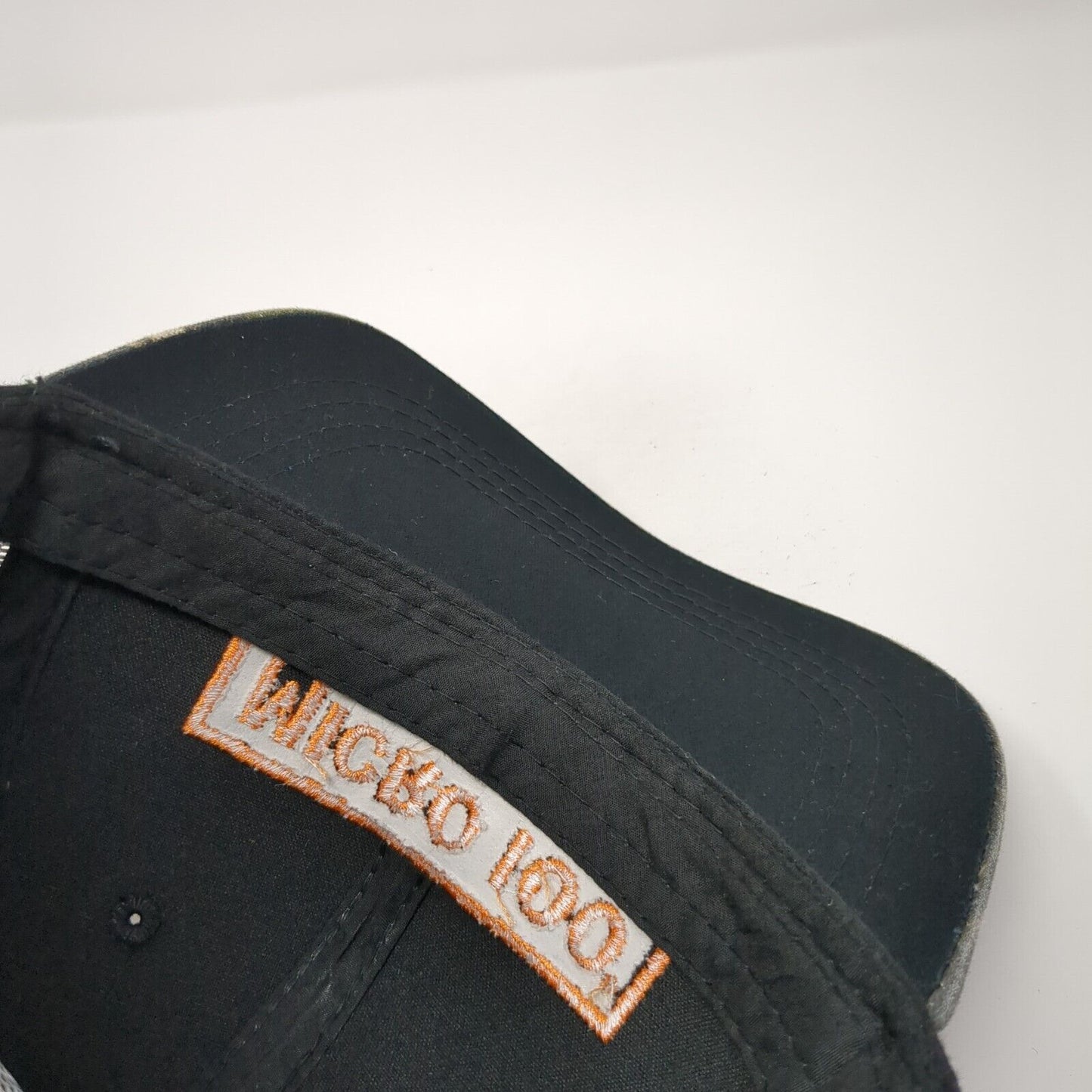 Micro 100 Strapback Trucker Hat Camouflage OS Adjustable Mesh Back OC Sports