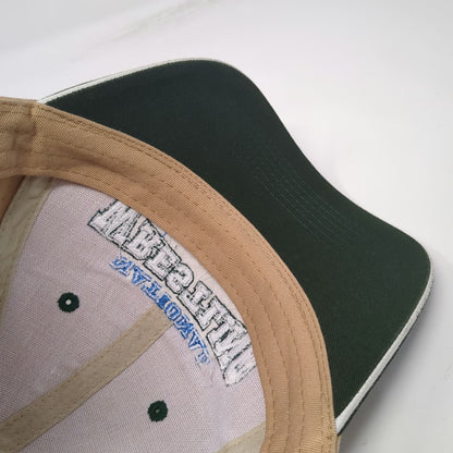 Bucks Athletics Baseball Cap Beige Green One Size Wrestling Hall of Fame Hat
