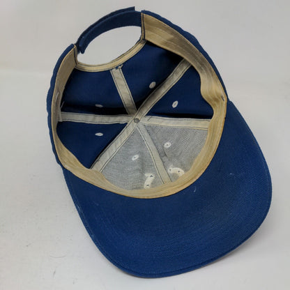 NFL Men's Strapback Hat Blue Size OSFA Embroidered Indianapolis Colts Logo