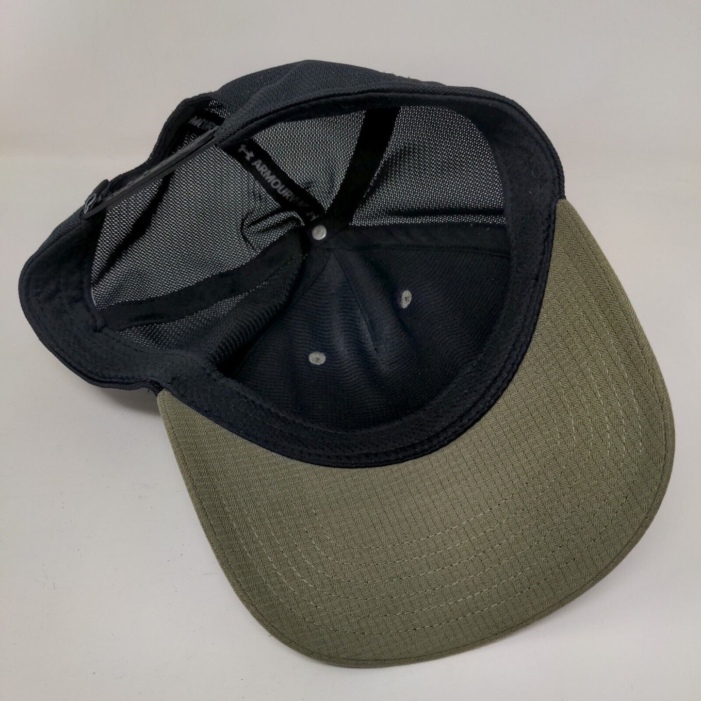 Under Armour Snapback Mesh Back Trucker Hat Multi One Size Colorblock