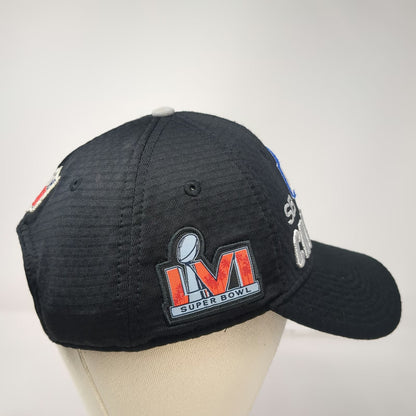 Los Angeles Rams NFL New Era Snapback Black One Size Super Bowl LVI Champion Hat