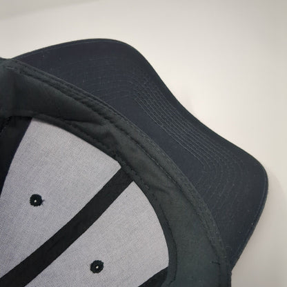 PCRD Strapback Hat Black One Size Adjustable 6 Panel Port & Company Cotton
