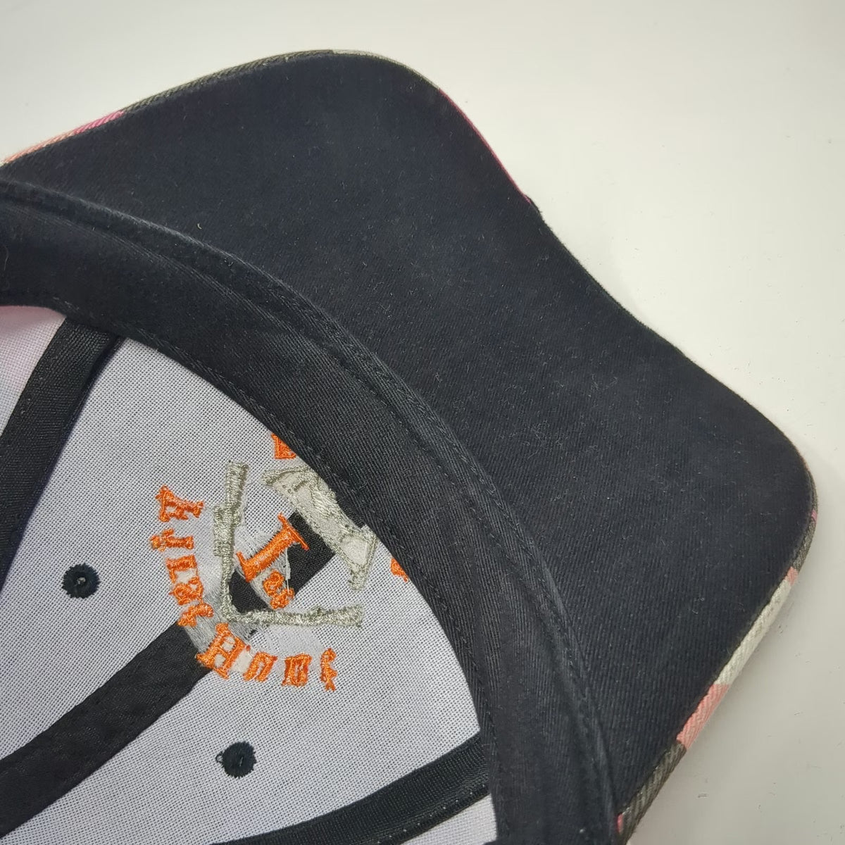 Mountain Lakes First Hunt Foundation Black One Size Baseball Cap Pink Camo Hat