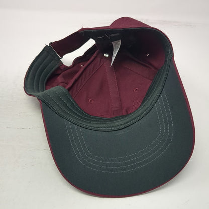 Nike Montana Grizzlies NCAA Red One Size Hat Dri-Fit Legacy 91 Strapback Logo