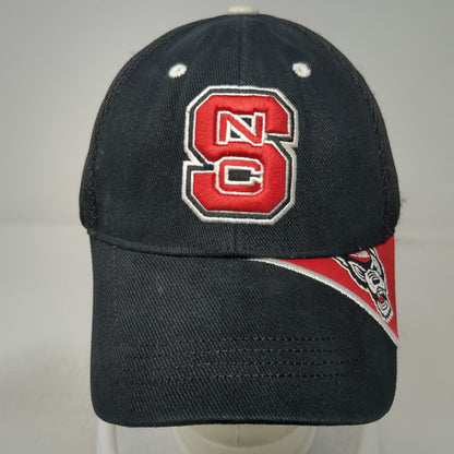 NC State Wolfpack NCAA Captivating Headgear Cap Black Red White One Size Mesh