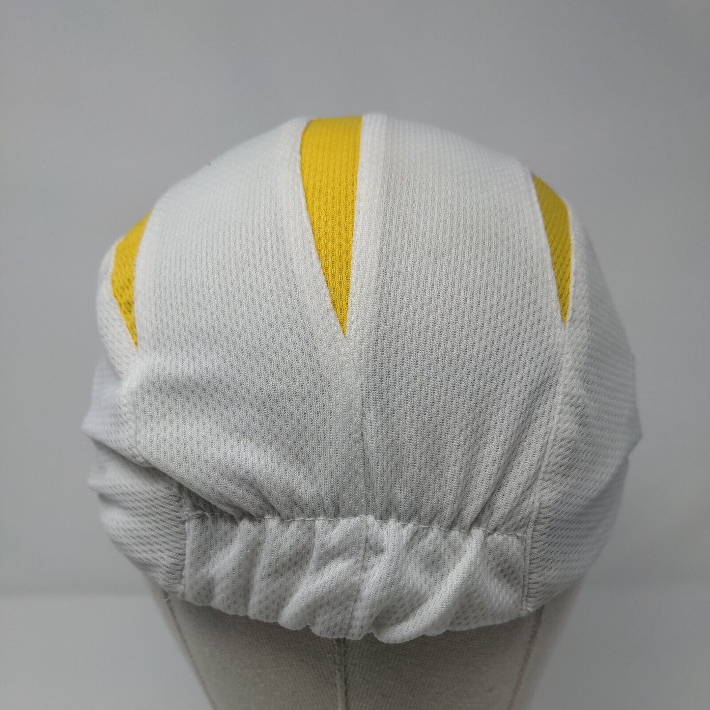 Le de Tour France 5 Panel Cap White OSFA Adjustable Embroidered Headsweats