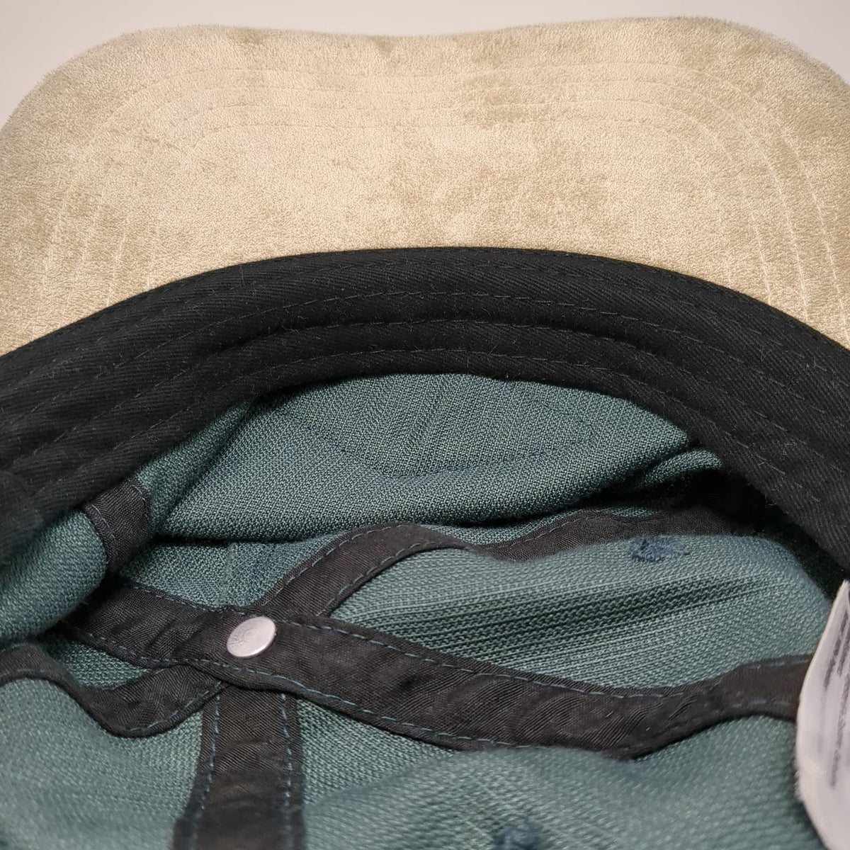 Cotton On 5 Panel Hat Green One Size Corduroy Suede Brim California Redwood