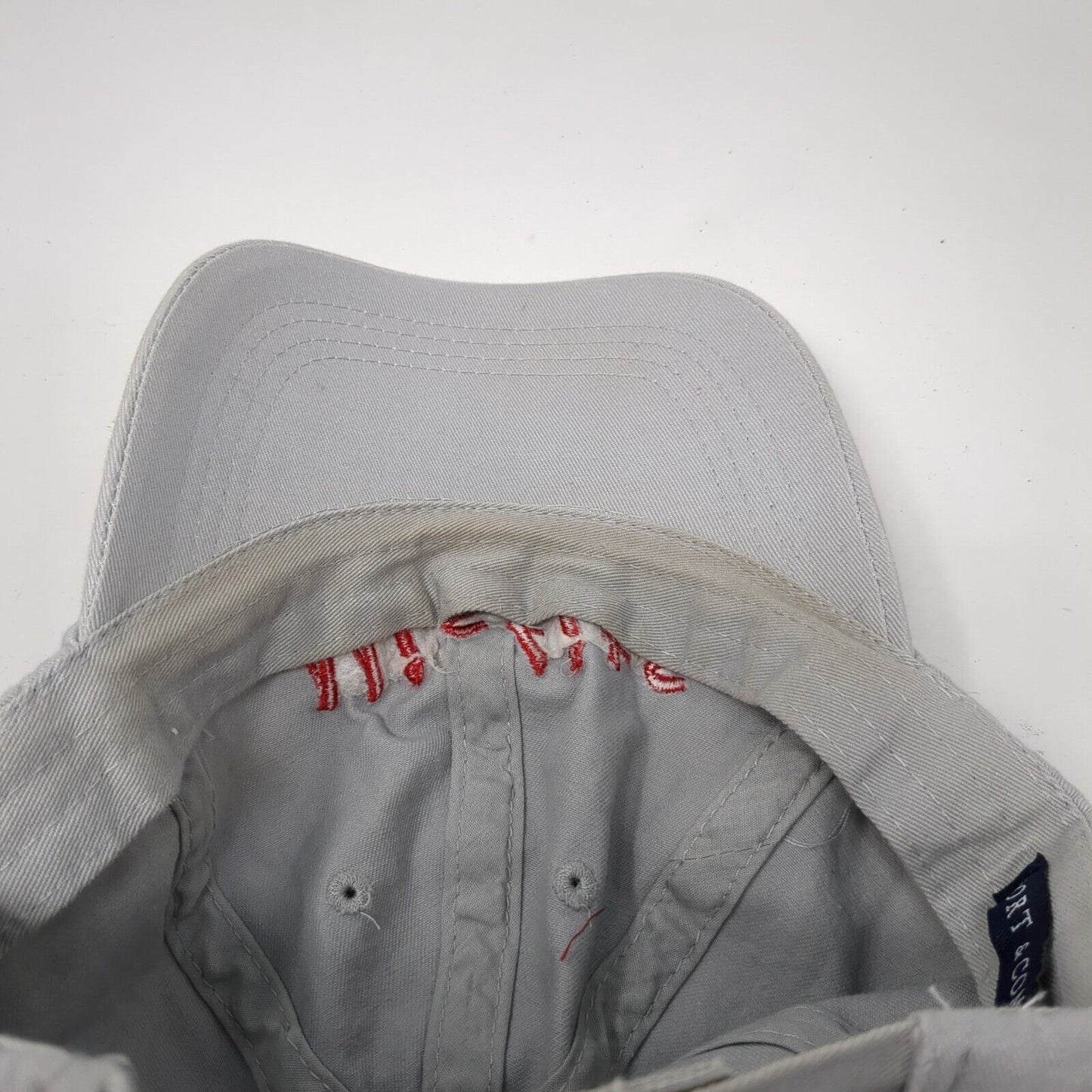 Misfits Strapback Hat Gray One Size Adjustable Embroidered Port & Company