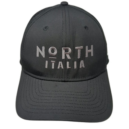 New Era Trucker Hat Black OSFM North Italia Perforated Mesh Snapback 9SEVENTY