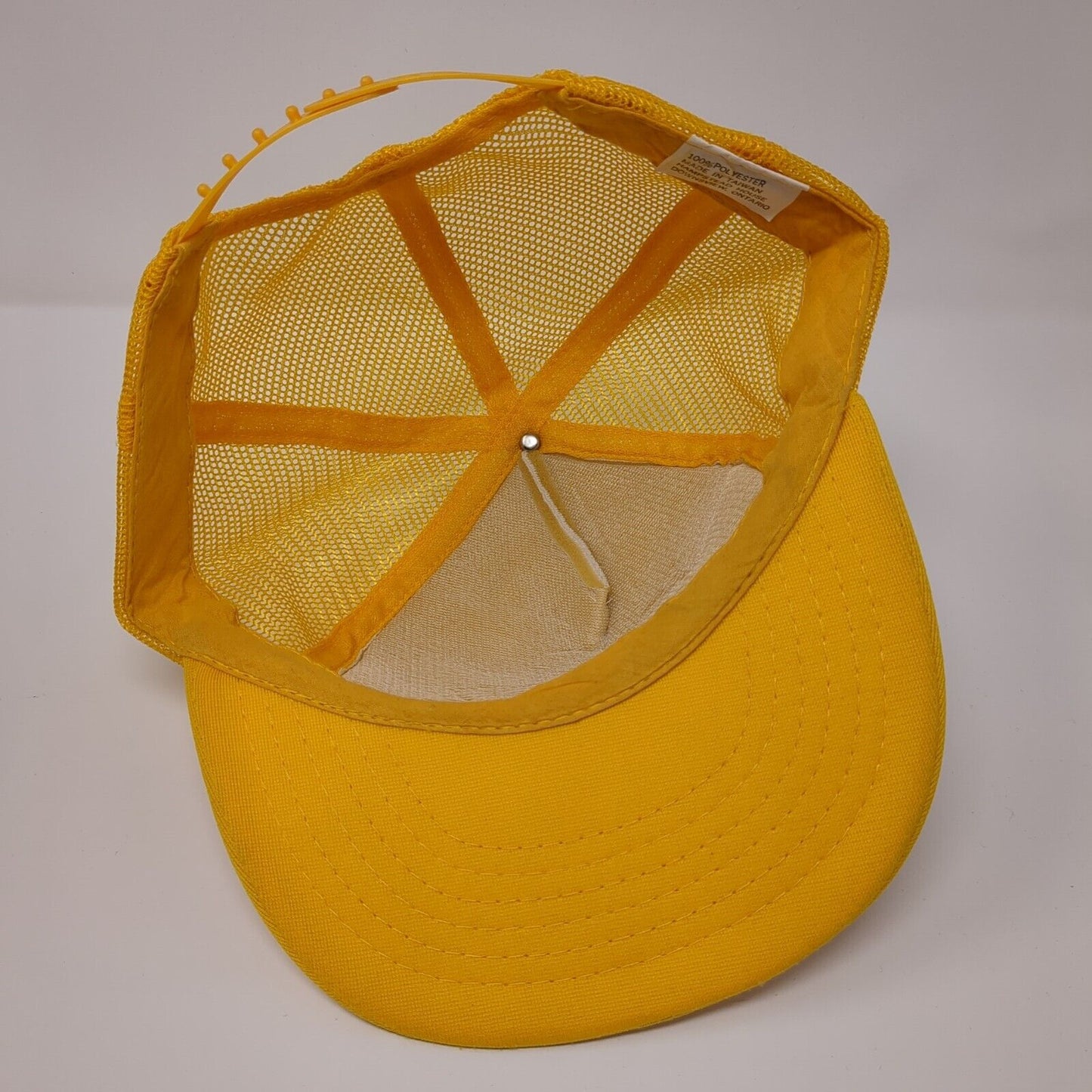 Niagara Falls Snapback Trucker Hat OSFA Orangish-Yellow Mesh Back