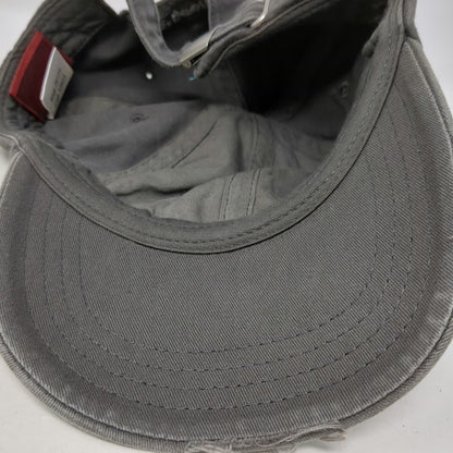 Hard Rock Cafe Phoenix Rockstar Wings Embroidered Gray Baseball Cap Hat One Size