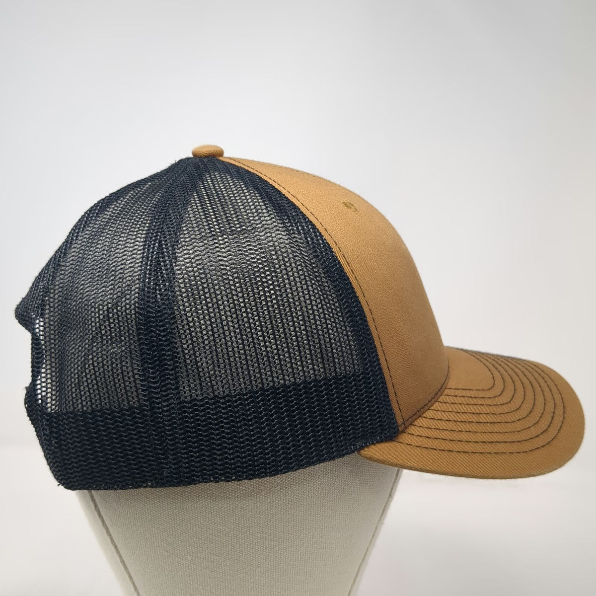 Richardson Trucker Hat Brown One Size Snapback Mesh Back Valley Ag Mountain