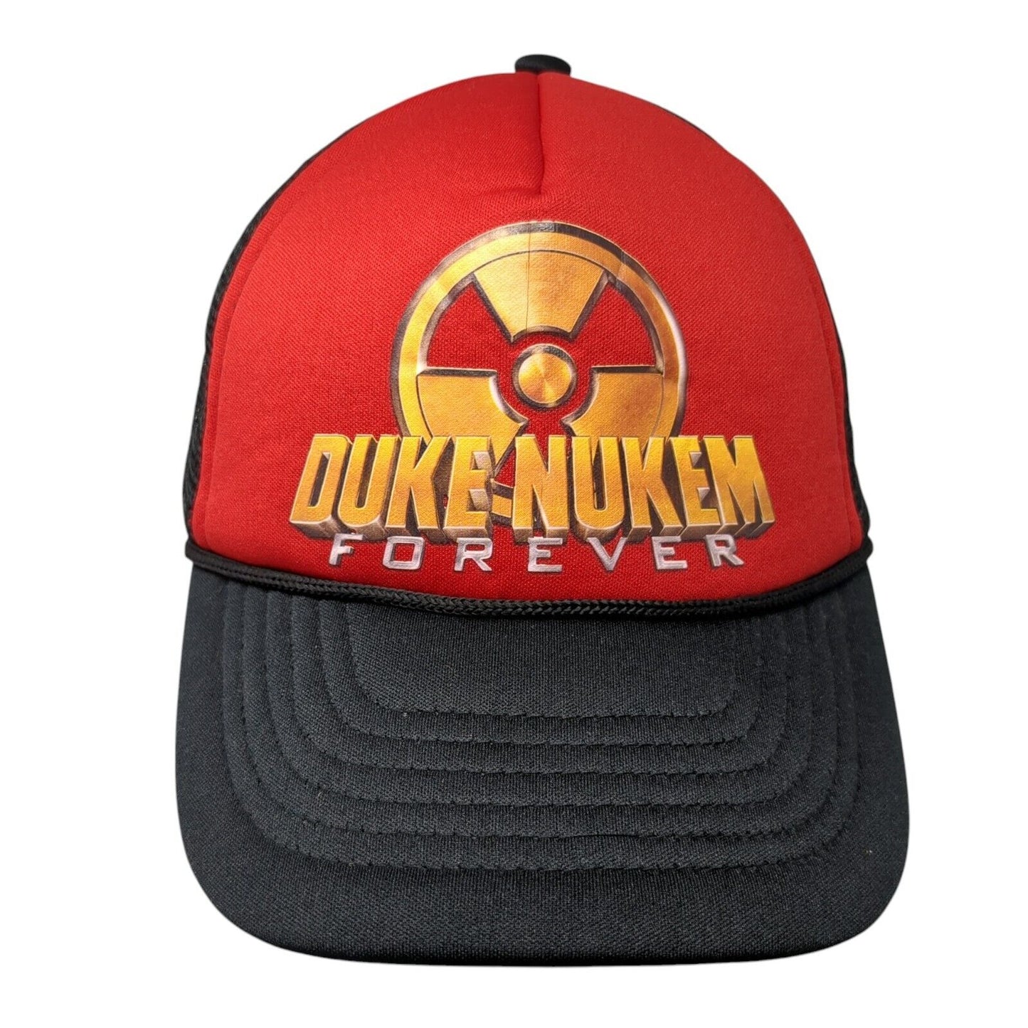 Duke Nukem Forever Snapback Trucker Hat Multicolor One Size Mesh Back 2K Games