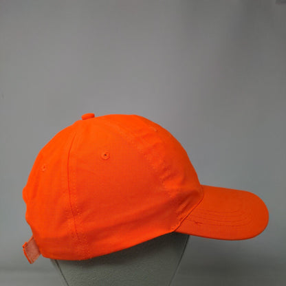 Paramount Outdoors Strapback Hat Orange OSFM Adjustable Blank Polyester