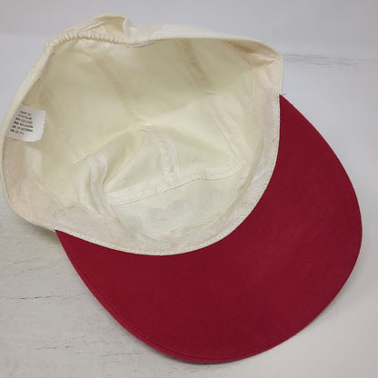 Pleasant Company 5 Panel White Red Hat One Size American Girls Club Graphic